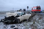 Sechs Verletzte bei Unfall auf der B4 (Foto: S.Dietzel)
