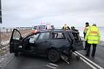 Sechs Verletzte bei Unfall auf der B4 (Foto: S.Dietzel)
