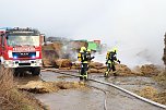 Strohballenbrand in Niedertopfstedt (Foto: S.Dietzel)