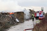 Strohballenbrand in Niedertopfstedt (Foto: S.Dietzel)