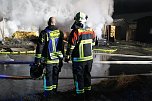 Brand im Greu&szlig;ener Gartencenter (Foto: S. Dietzel)