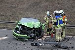 Unfall heute Nachmittag auf der B4 (Foto: S.Dietzel)