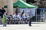 Feierliche Vereidigung von 71 Bundeswehrsoldaten und Soldatinnen auf dem Sondersh&auml;user Marktplatz (Foto: Eva Maria Wiegand)