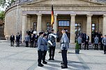 Feierliche Vereidigung von 71 Bundeswehrsoldaten und Soldatinnen auf dem Sondersh&auml;user Marktplatz (Foto: Eva Maria Wiegand)