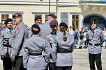 Feierliche Vereidigung von 71 Bundeswehrsoldaten und Soldatinnen auf dem Sondersh&auml;user Marktplatz (Foto: Eva Maria Wiegand)