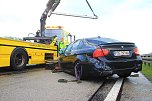 Unfall nach Verfolgungsjagd (Foto: S.Deitezl) Unfall nach Verfolgungsjagd (Foto: S.Deitezl)