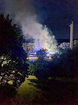 Garagenbrand in Bad Frankenhausen (Foto: S. Dietzel) Garagenbrand in Bad Frankenhausen (Foto: S. Dietzel)