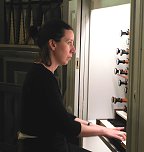 Landesposaunenwart Matthias Schmei&szlig; (Zella-Mehlis / Erfurt), Matthias Koch (Bad Frankenhausen-Udersleben) und Kantorin Laura Schildmann (Bad Frankenhausen) (Foto: Peter Zimmer)