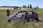 Unfall heute Mittag bei Wolkramshausen (Foto: S.Dietzel) Unfall heute Mittag bei Wolkramshausen (Foto: S.Dietzel)