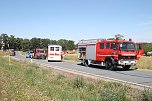 Unfall heute Mittag bei Wolkramshausen (Foto: S.Dietzel) Unfall heute Mittag bei Wolkramshausen (Foto: S.Dietzel)