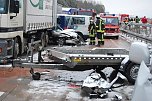 Massenkarambolage (Foto: Polizei)