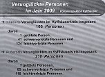 Unfallbericht 2009 (Foto: Polizeiinspektion Kyffhäuser) Unfallbericht 2009 (Foto: Polizeiinspektion Kyffhäuser)