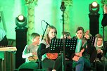 "Ukulele trifft Licht" mit Franzbergsch&uuml;lern in der Trinitatiskirche (Foto: S.Dietzel)