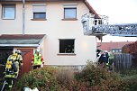 Wohnungsbrand heute Vormittag in Sondershausen (Foto: S.Dietzel)