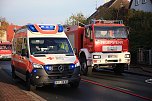 Wohnungsbrand heute Vormittag in Sondershausen (Foto: S.Dietzel)
