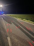 Unfall und Fahrerflucht bei Ebeleben (Foto: Feuerwehr Ebeleben/Silvio Dietzel ) Unfall und Fahrerflucht bei Ebeleben (Foto: Feuerwehr Ebeleben/Silvio Dietzel )
