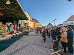 Auf dem Sondersh&auml;user Weihnachtsmarkt (Foto: Stadtverwaltung Sondershausen)