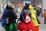 Ausgelassen und fr&ouml;hlich feierten die Menschen am Rosenmontag in Sondershausen (Foto: Eva Maria Wiegand)