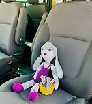 Osterfeier mit Hasen Novi in der Tagespflege Barbarossagarten in Bad Frankenhausen (Foto: K. Krausholz)