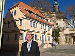 Andreas K&uuml;hn, seit 2017 Ortsteilb&uuml;rgermeister von Oberspier. Hier vor dem Schloss in Sondershausen (Foto: Janine Skara)