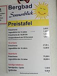 Preistafel f&uuml;r das Bergbad Sonnenblick in Sondershausen (Foto: Janine Skara)