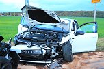 Unfall bei Großfurra (Foto: S.Dietzel) Unfall bei Großfurra (Foto: S.Dietzel)