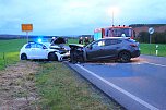 Unfall bei Großfurra (Foto: S.Dietzel) Unfall bei Großfurra (Foto: S.Dietzel)