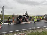 Unfall auf dem Autobahnzubringer (Foto: S.Dietzel)