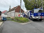 Unfall in Holzthaleben (Foto:  THW Sondershausen/S.Dietzel)