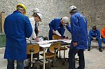 Zwischenpr&uuml;fung Unter Tage (Foto: Karl-Heinz Herrmann)