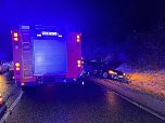 Unfall mit &uuml;berraschendem Fund (Foto: S.Dietzel)