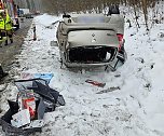 Unfall heute Mittag (Foto: S.Dietzel)