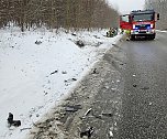 Unfall heute Mittag (Foto: S.Dietzel)