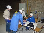 Zwischenpr&uuml;fung Unter Tage (Foto: Karl-Heinz Herrmann)