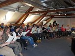Chorprobe f&uuml;r Jubil&auml;um (Foto: Karl-Heinz Herrmann)