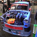 Peter Blei unterwegs auf der Automesse Erfurt (Foto: Peter Blei) Peter Blei unterwegs auf der Automesse Erfurt (Foto: Peter Blei)