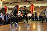 Showeinlage der Kunstradfahrerinnen SG 03 Holzthaleben/Menteroda (Foto: Eva Maria Wiegand)