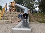 Eröffnung des Bergbau-Spielplatzes im Hasenholz/Östertal (Foto: Janine Skara) Eröffnung des Bergbau-Spielplatzes im Hasenholz/Östertal (Foto: Janine Skara)