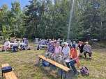 Waldgottesdienst an der Sch&ouml;nen Aussicht (Foto: Karla Kreyer)