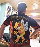 Die "Sturmspitzen" aus Niedersachswerfen bei den Dartchaoten in Oberspier (Foto: Thomas Peglow)