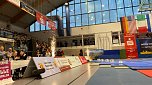 Der Wettkampf der Damen beim Kugelsto&szlig;en Indoor in Nordhausen (Foto: Eva Maria Wiegand)