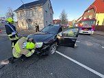 Unfall mir Fahrerflucht in Großfurra (Foto: S.Dietzel) Unfall mir Fahrerflucht in Großfurra (Foto: S.Dietzel)