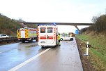 Unfall auf der A38 heute Nachmittag (Foto: Silvio Dietzel) Unfall auf der A38 heute Nachmittag (Foto: Silvio Dietzel)