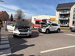 Verkehrsunfall in Ebeleben (Foto: S. Dietzel)