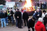 Osterfeuer in Kelbra (Foto: Ulrich Reinboth)