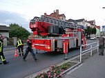Feuerwehr an Kollwitz-Schule (Foto: Karl-Heinz Herrmann)
