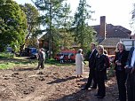 Feierliche Grundsteinlegung (Foto: Karl-Heinz Herrmann)