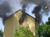 Bild: Brand in der Borntalstra&szlig;e (2)
