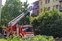Bild: Brand in der Borntalstra&szlig;e (2)
