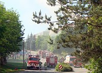 Bild: Brand in der Borntalstra&szlig;e (2)